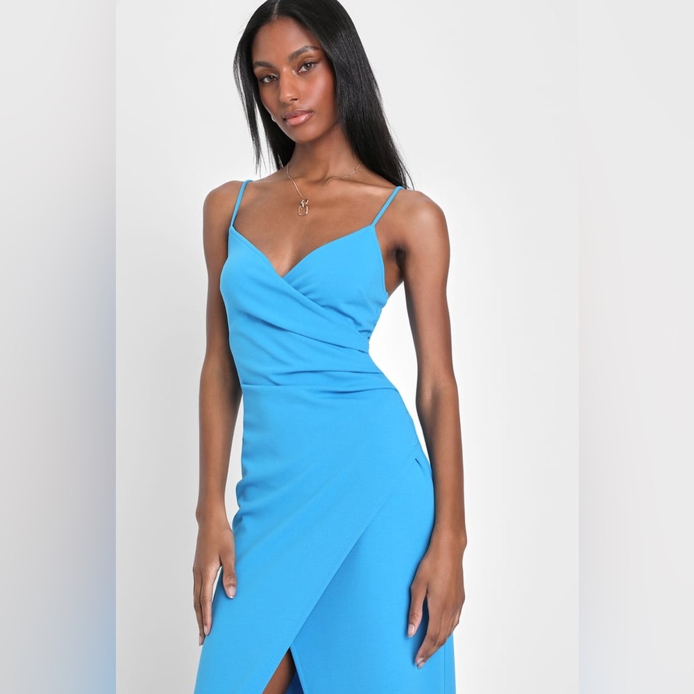 Lulu’s | Sweetest Admirer Maxi Dress *flaw - Picture 2 of 10